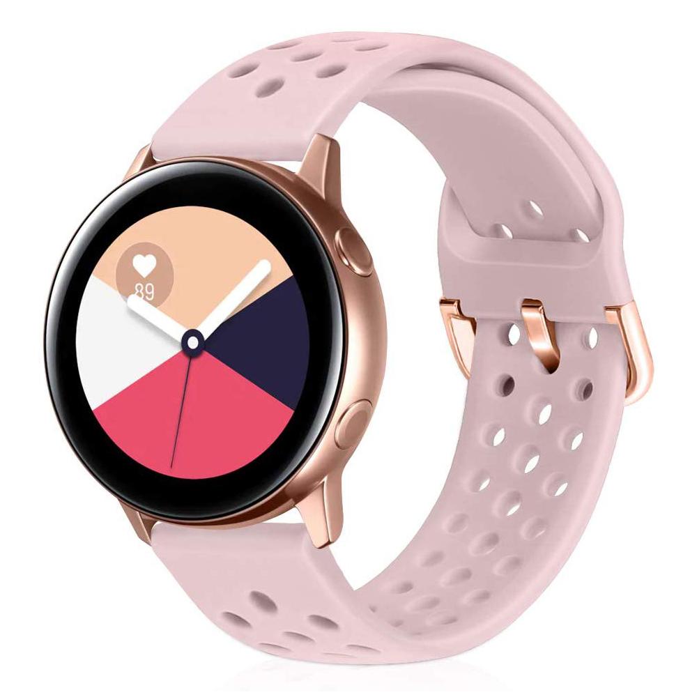 20mm 22mm Silicone Strap For Samsung Galaxy Watch 6/5/4/3/Huawei Watch 4/3/GT2 Sports Bracelet Wristband Amazfit GTR/GTS 4 Band
