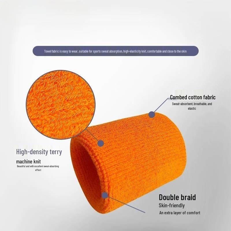 Athletic Sweat-Absorbing Wristband