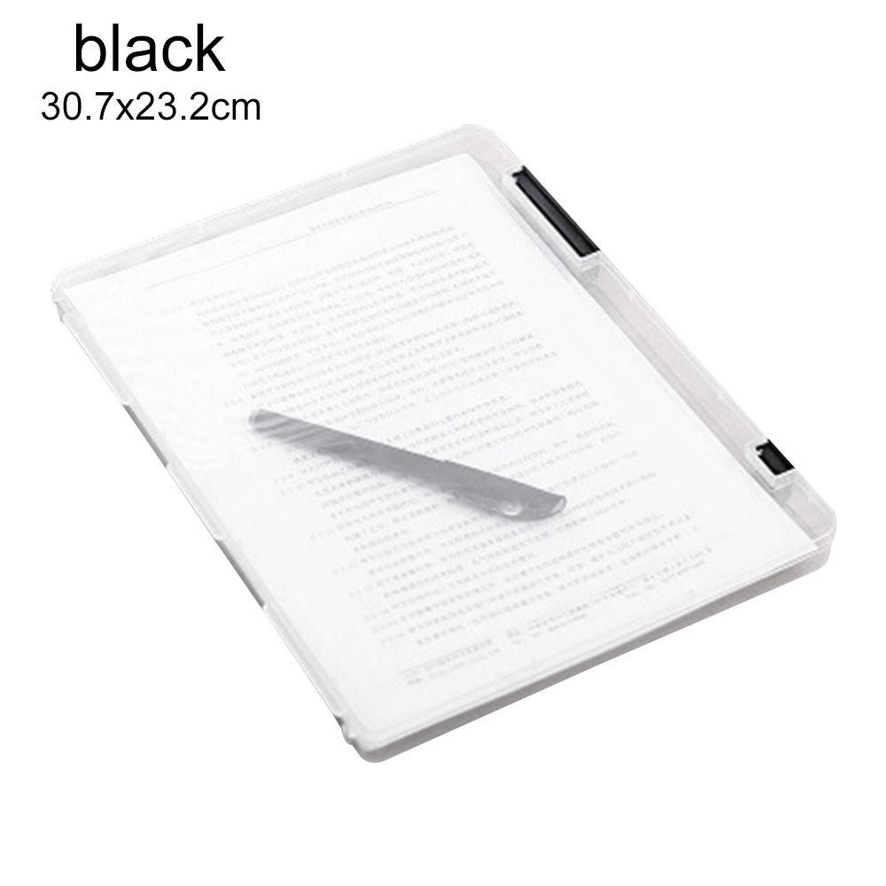 Sorting File Case Transparent Stationery Storage Box Storage Folder File Box File Organizer