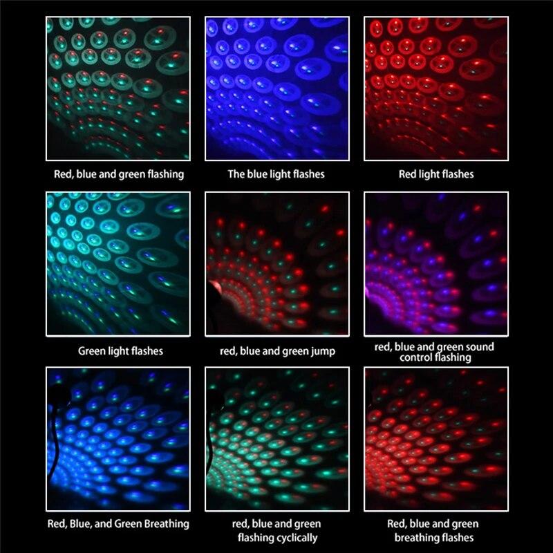 Lumină de noapte romantică cu LED-uri cu control vocal, alimentată prin USB, cu galaxie și stele, pentru decorul camerei copiilor, cu lumină de noapte și lumină de proiector