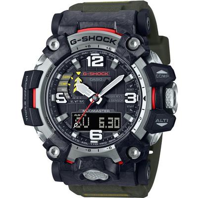 G-SHOCK GWG-2000-1A3JF [CARBON MUDMASTER Radio Wave Solar Triple Sensor] Kulaté hodinky černé
