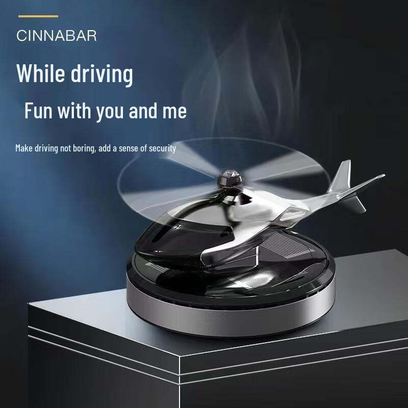 Solar Helicopter Car Air Freshener