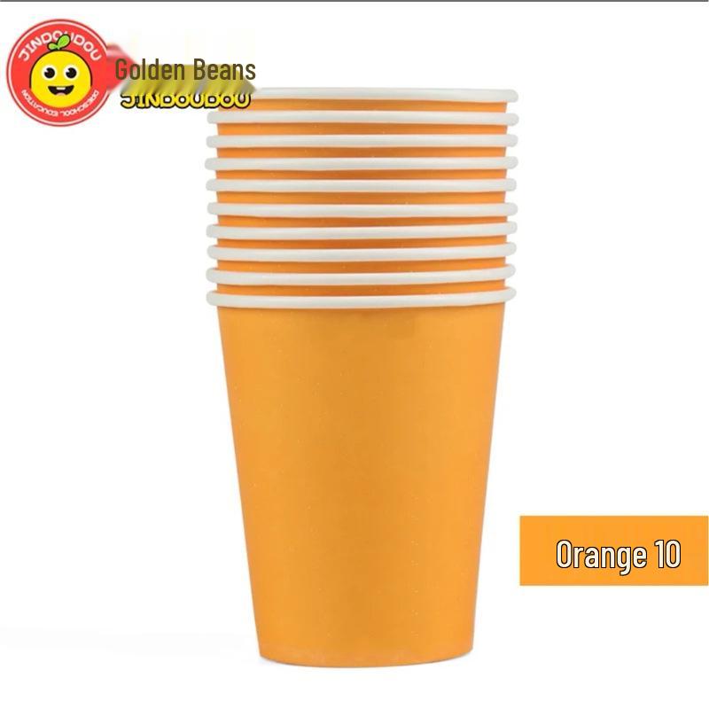 Children's DIY Craft Kit: Eco-Friendly Color Paper Cups for Kindergarten Art Projects
