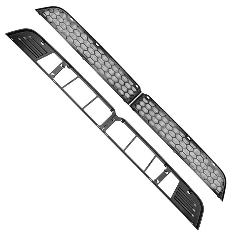 Car Front Bumper Air Inlet Vent Grille Guard Cover Mesh Ert Black for Tesla Model Y Juniper 2025-2026