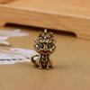 Vintage Statue Figurine Wealth Brass Decor Prosperity Chinese Style Ornament Dragon Luck Animal Mini Home Accessories Gift