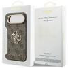 Custodia Guess 4G Big 4G con Logo Classico per iPhone Air Marrone Oro