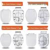 Universal Slow-Close Thickened Toilet Seat Cover