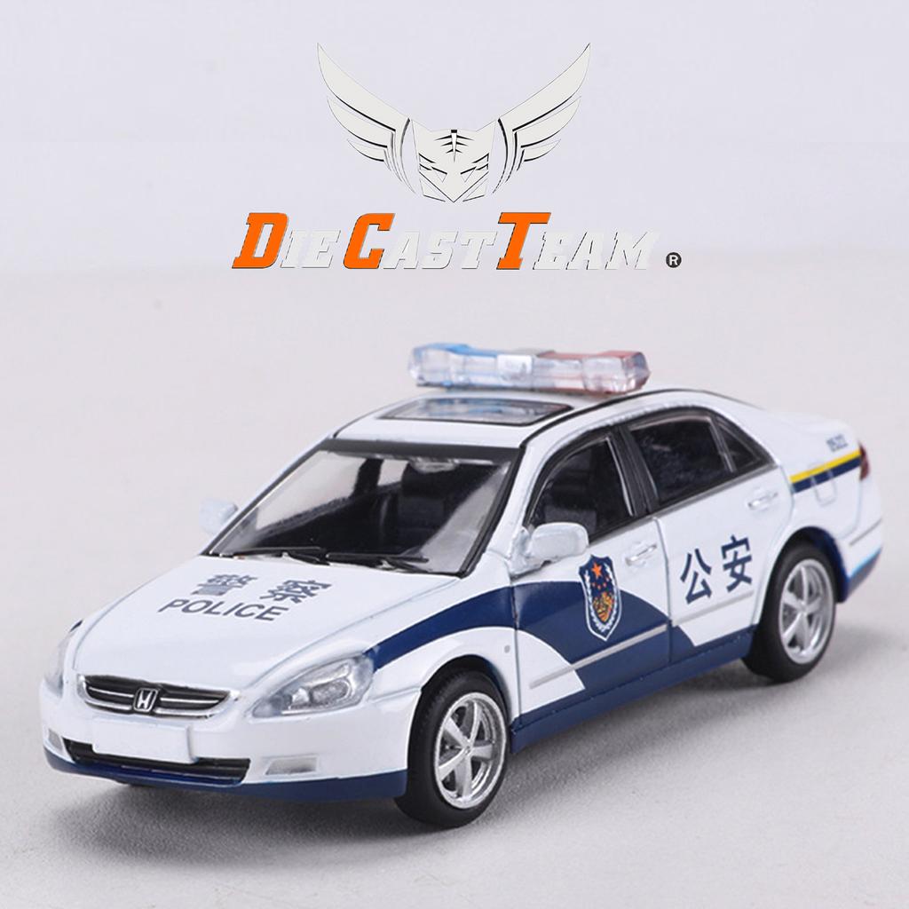 DCT 1/64 Honda 7th Generation Accord Car Alloy Motor Vehicle Diecast Metal Model Kids Xmas Gift Toys for Boys
