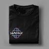 K-POP Demon Hunter Huntrix Logo T Shirt Men 100% Cotton Vintage T-Shirts Round Neck  Tee Shirt Short Sleeve Clothes Summer