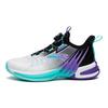Anta Wind Mesh Durable Breathable Mid-Top Kids Basketball Shoes Kids sneaker Grass-Purple White 312321118H-7