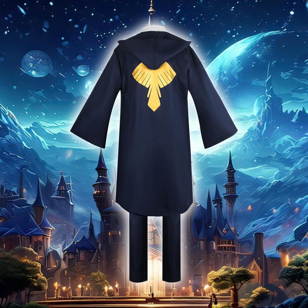Formemory Lemon Wizard Cosplay Costume Holiday Costume Easton School of Spray Magical Costume Performance Festival Travel Women - Gift, Uniform,