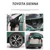 1/24 TOYOTA SIENNA MPV Furgone Giocattolo Diecast Modello Auto Giocattolo Miniatura Pull Back Suono & Luce Porte Apribili Collezionismo Regalo per Ragazzo Bambino