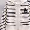 Spring Autumn Girls Hooded Sweatshirt Soft Comfortable Outerwear for Kids
