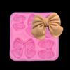 Resin Bow Shaped Fondant Cake Sugar Craft Chocolate Mold Baking Mould Silicone Mold Baking Tool