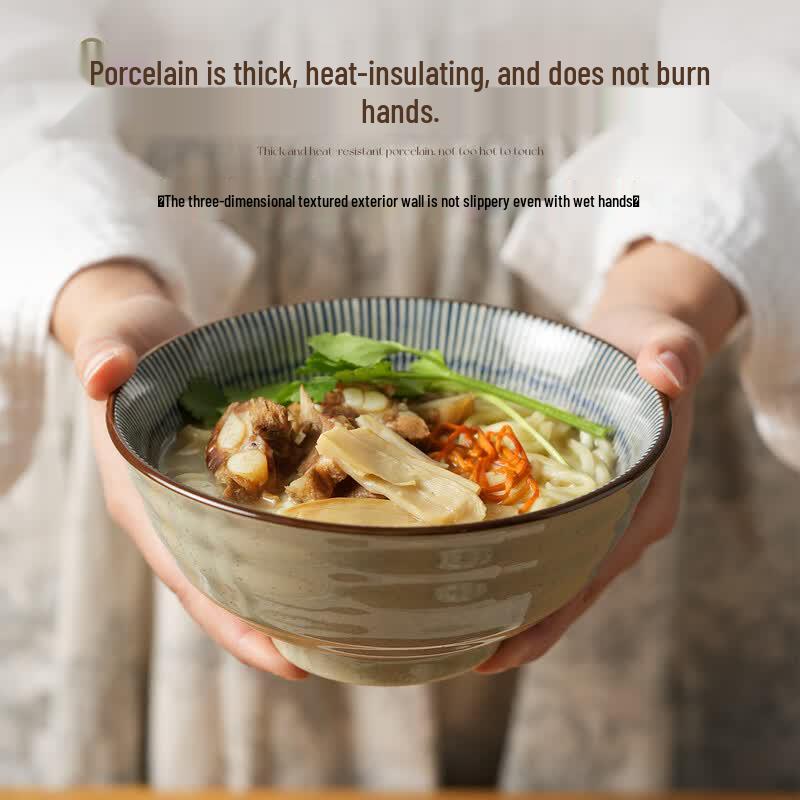 Japanese Ceramic Noodle Bowl