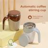 Self Stirring Coffee Mug USB Rechargeable Electric Blender Cup Automatic Mixing Cup for Home Office Travel Hot Cold Drinks