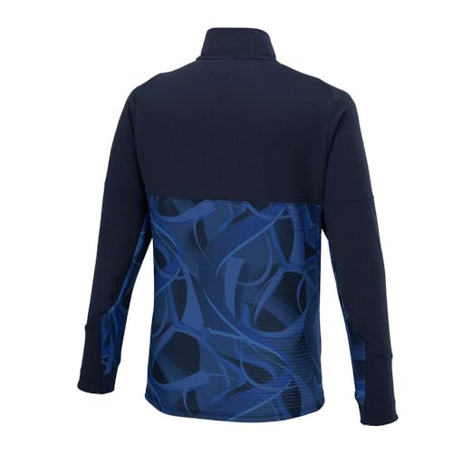 Mizuno MUGEN GRAPHIC Training Warm-Up Jacket, Jersey, Player-Specific, Navy Blue, 32MCB501