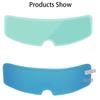 Motorcycle Helmet Anti Fog Visor Lens Insert Long-Lasting Anti-Fog Insert Stickers Weatherproof Helmet Lens Sticker Helmet Visor