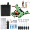 Complete Tattoo Starter Kit Tattoo Machine Gun 6 Inks Power Supply Pedal Needles Grips for Beginner