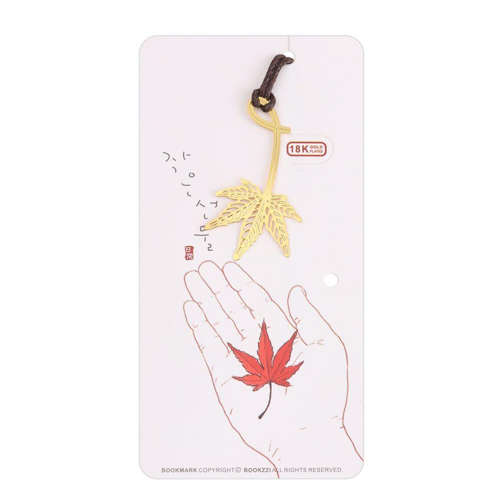 Office Supplies Creative Exquisite Gold-plated Metal Metal Bookmark Hollow