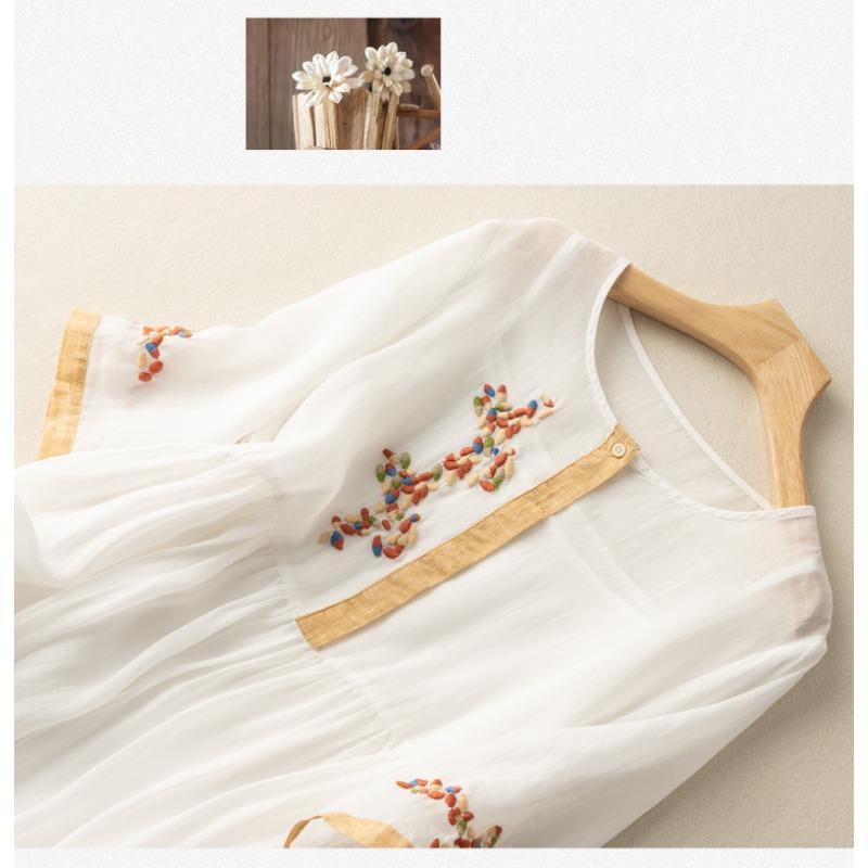 Summer New Fashionable Women's Loose Short Sleeved Dress