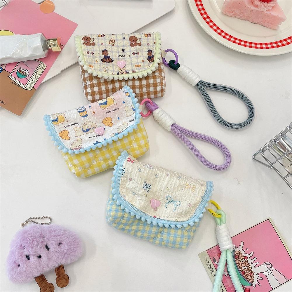 Cartoon Cute Student Coin Purse Korean Fashion Wallet for Girls Portable Small Storage Bag