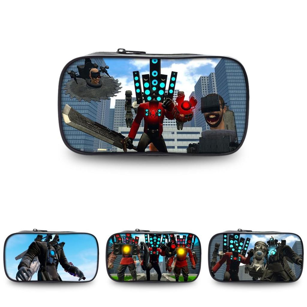 Titan Pencil Highquality Case With Unique Toilet Man Design Students For