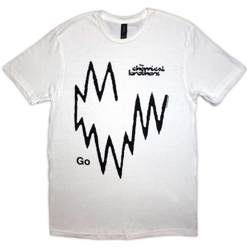 The Chemical Brothers Unisex Adult Go T-Shirt M blanc
