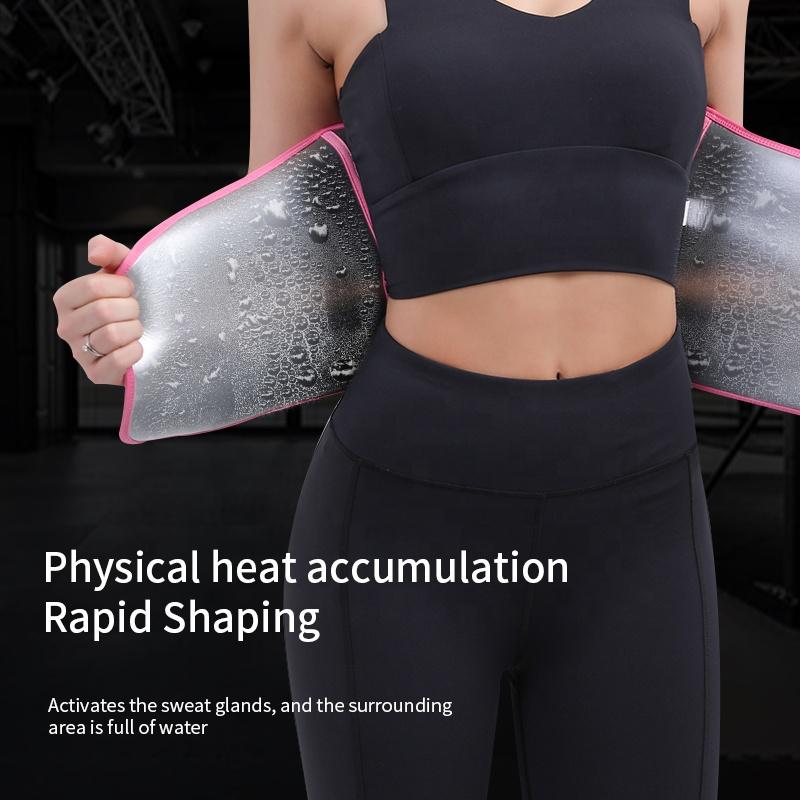 Custom Adjustable Body Shaper Belly Tummy Trimmer Wrap Sauna Sweat Waist Cincher Corset Sweat Girdle Sweat Waist Trainer Belt