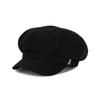 VARZAR VA Studded Newsboy Cap Black