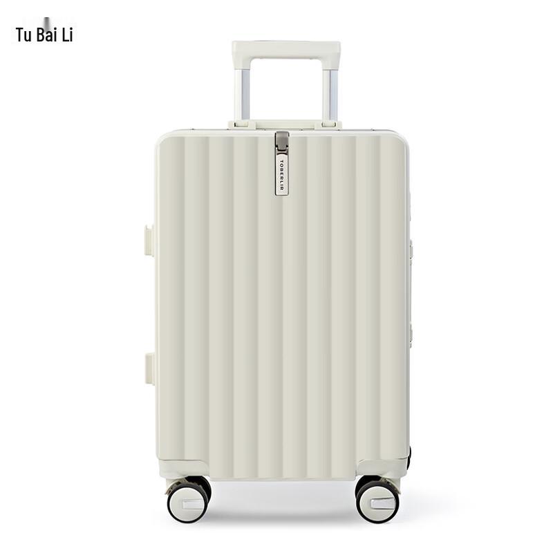 TOBERLIR 20-inch PC Aluminum Frame Hardshell Luggage