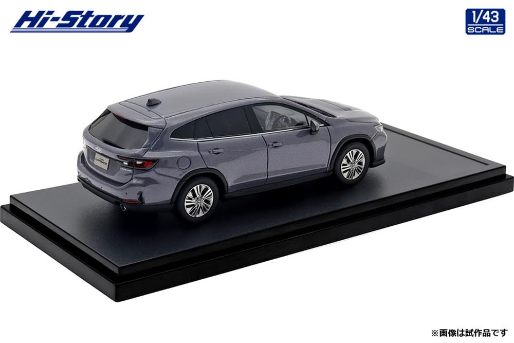 INTERALLIED Hi Story Scale Subaru LEVORG LAYBACK Limited EX Asteroid Gray Pearl Finished Model HS502AG 1/43 (2024)