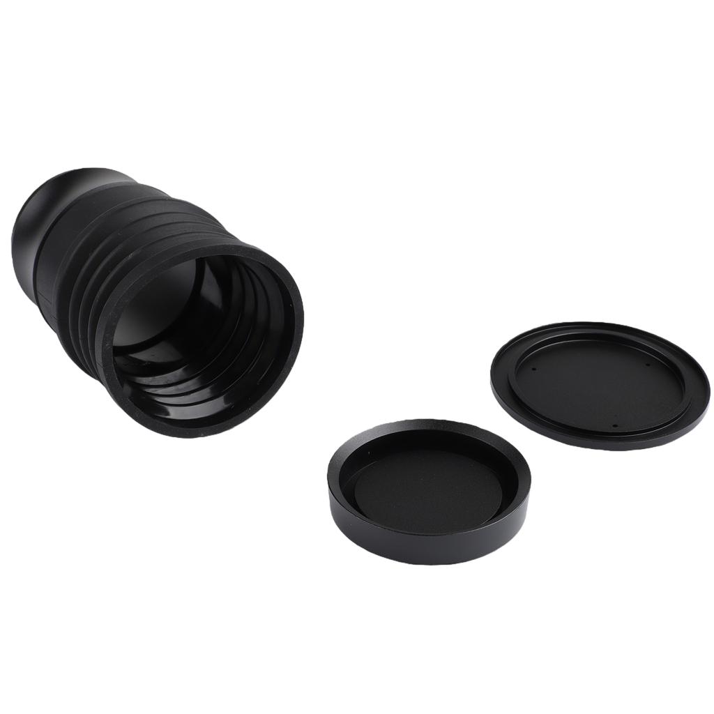 Bean Storage Cup 112*196*92mm Bean Container Compact Lightweight Removes Residual Grounds Manual Press Cleaning