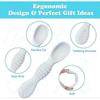 3 Pieces Silicone Teething Spoons for Kids and Babies, Expert Recommended for Weaning