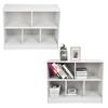 Book Cabinet Bookcase Modern Cabinet Open Type Large Storage Space  Multi Compartment Bookshelf for Home  Bookshelf