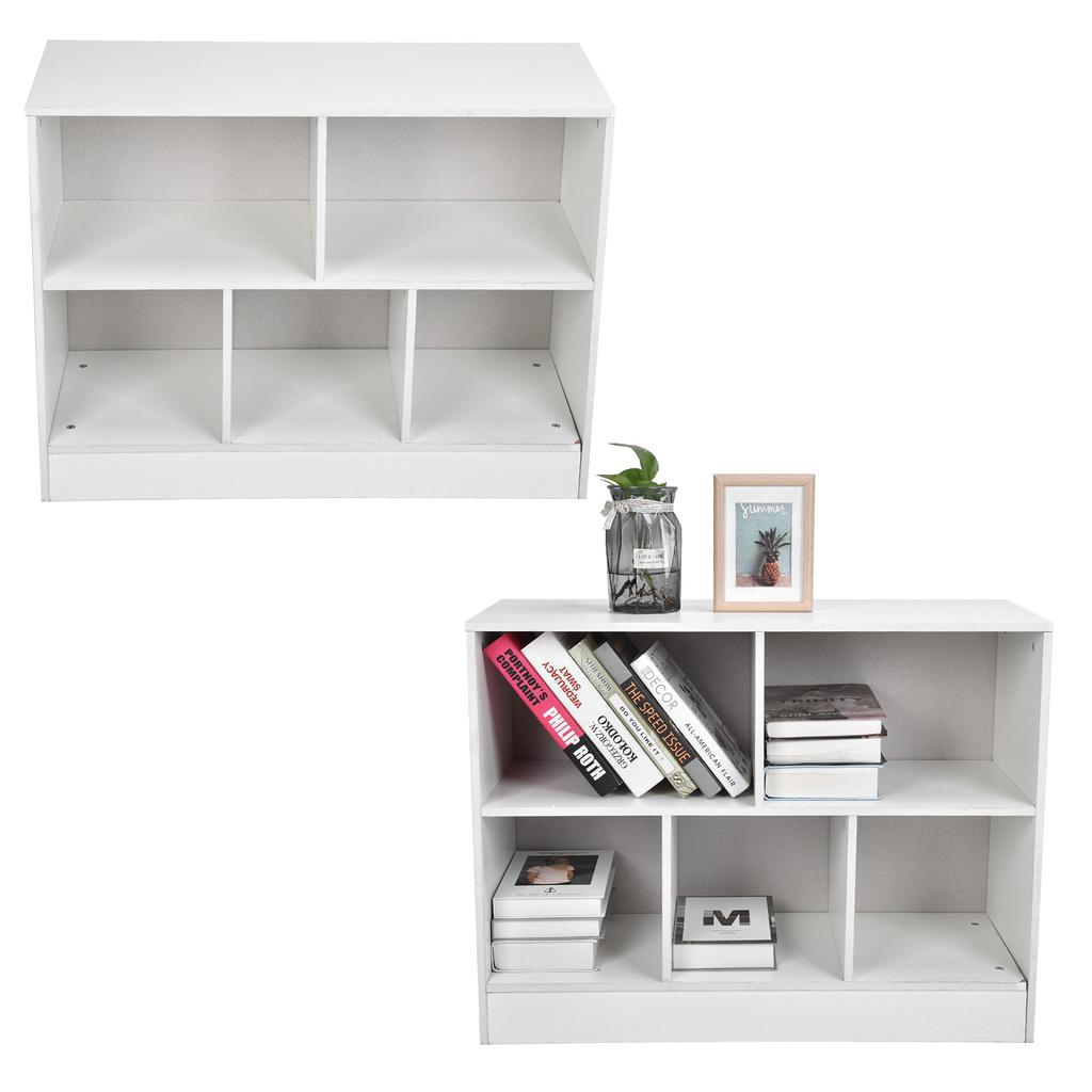 Book Cabinet Bookcase Modern Cabinet Open Type Large Storage Space Multi Compartment Bookshelf for Home Bookshelf
