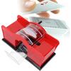 Dioche 1‑2 Deck Manual Card Shuffler for Blackjack, , Poker; Quiet, Easy to Use Manual Card Mixer, Hand Cranked, Casino Equipment Card Shuffling