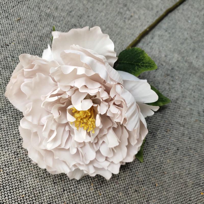 Artificial Flowers Peony Stems Wedding Centerpiece Vintage Style Floral Home