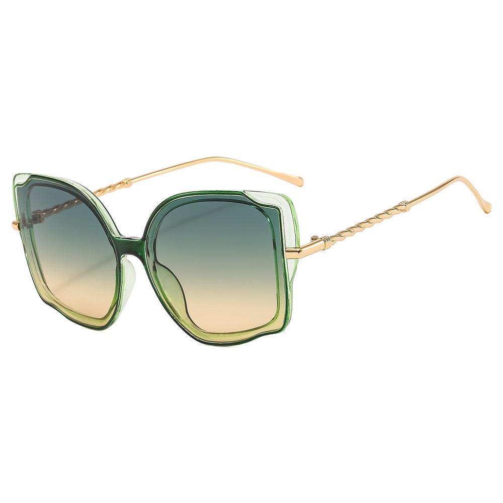 Fashion Cat Eye Sunglasses Women Luxury Designer UV400 Protection Trendy Sun Shades for Ladies High Quality Eyewear