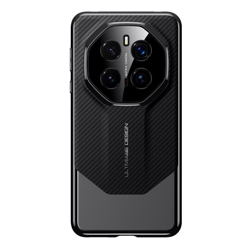 Honor Magic7pro Phone Case with Carbon Fiber Texture, HONOR Anti-drop All-inclusive Business Package