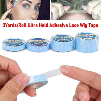 1 Roll Double-Sided Wig Tape Strong Adhesive Waterproof Lace Front Glue 8/10/12.7/20/25mm Ultra Hold Hair System Tape