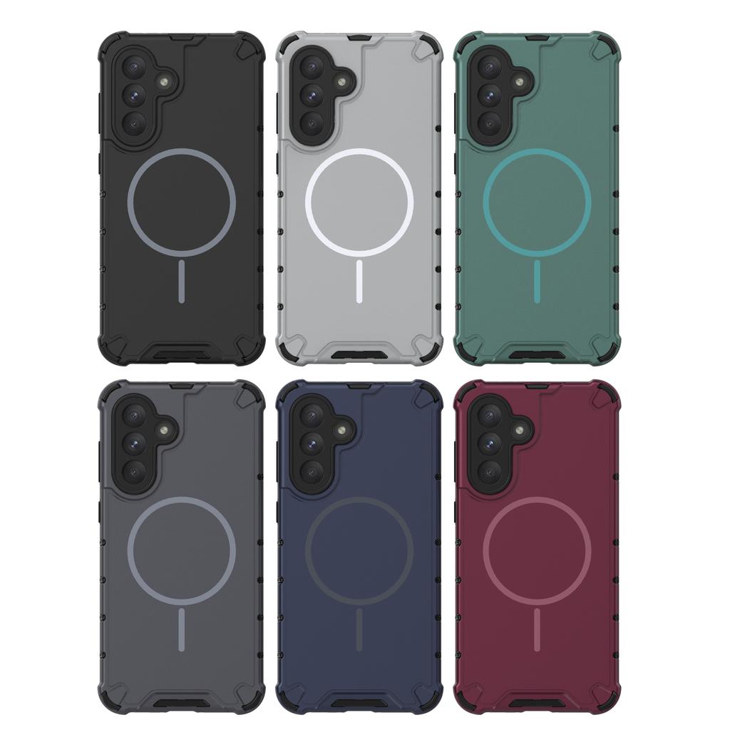 Militärstandard Robustes Magnetisches Case Für Magsafe Für Samsung S25 S24 S23 Plus Ultra A56 A36 A55 A35 A25 A14 A34 A54 Airbag Stoßfeste Hülle