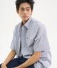 TRIP LE SENS Washable Layered Check Half Shirt_Sand Brown (Type B)