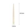 Floating Candles with Wand Remote 10pcs Magic Hanging Candles Flameless LED Taper Candle Remote Batt