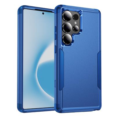 For S25Ultra Phone Case Anti Drop Three In One Simple Color Blocking for Samsung Protective Case