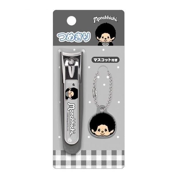 Monchhichi Nail Clipper Mascot Monchhichi-kun/Black