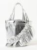 Ray Beams HELOYSEmercuryS Women's Canvas Bag, Silver Free