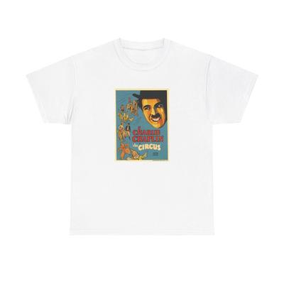 T-shirt Unisex in Cotone Pesante Charlie Chaplin in The Circus