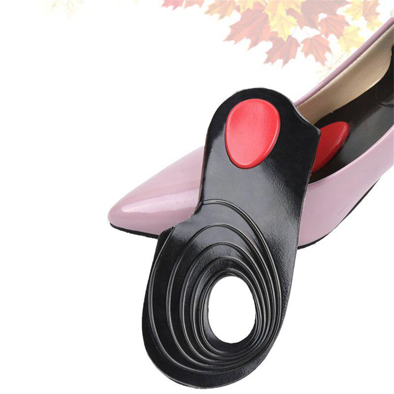 1 Pair Shoe Insole Pad Inserts Heel Post Back Breathable Anti-slip for High Heel