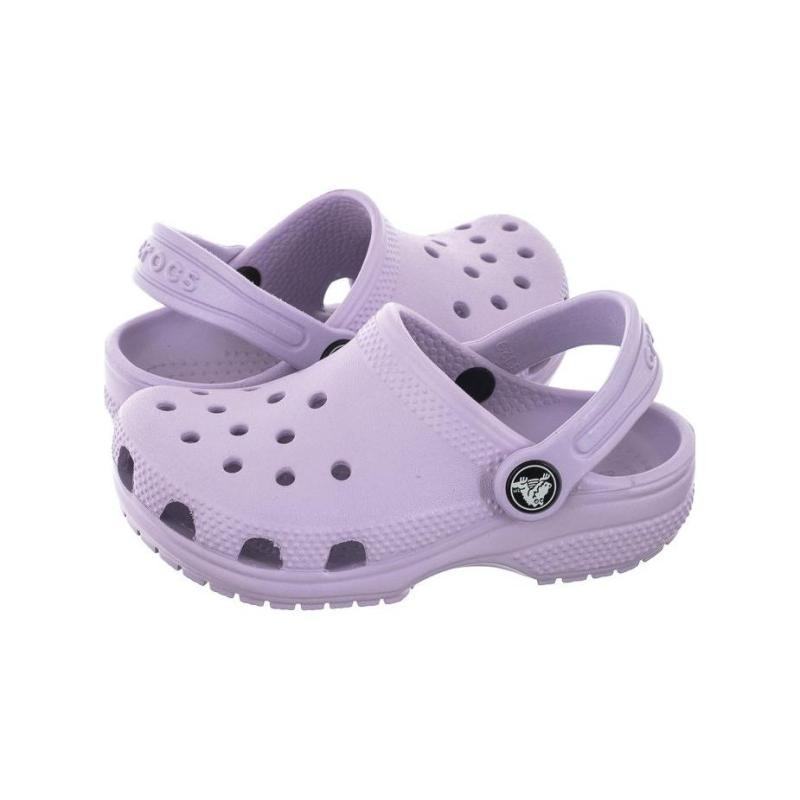 Crocs Comfortable Non-Slip and Abrasion Resistant Children's Sandals Lilac Children's Model